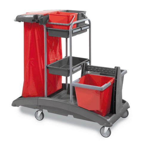 CHARIOT DE MENAGE ABS IDEALTOP13 2x15L SANS PRESSE